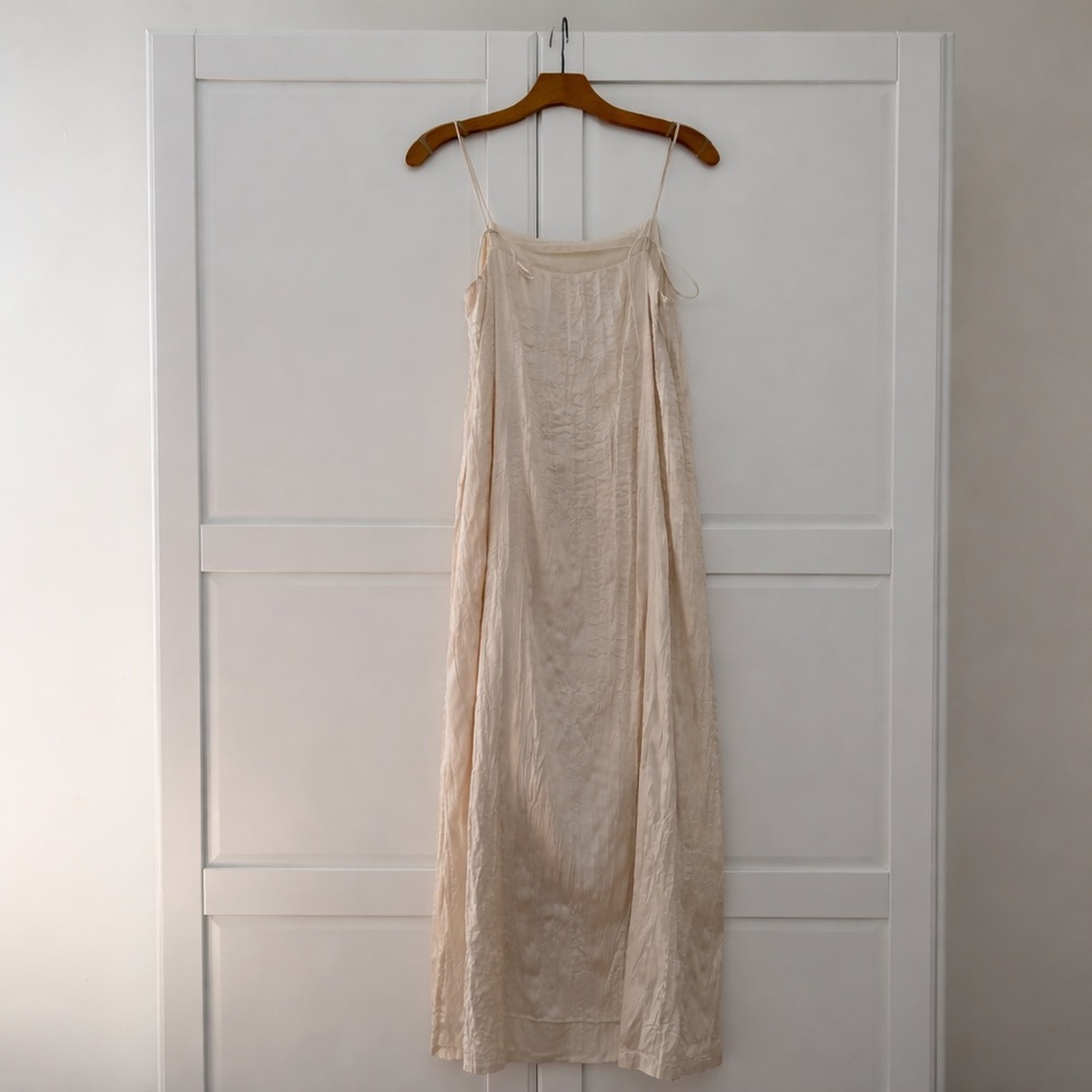 Satin Midi Dress